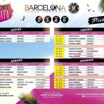 Horarios Bachata Barcelona Dance Congress
